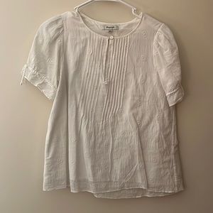 Madewell white top